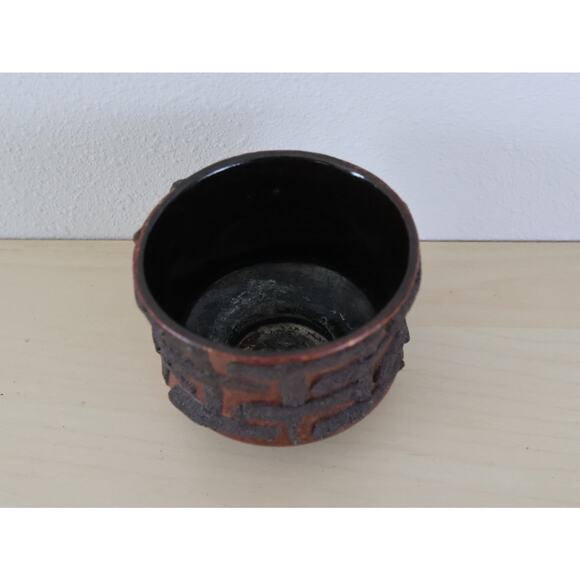 Mid-Century Brutalism: Vintage Strehla Keramik 'Fat Lava' Planter - Picture 2 of 8